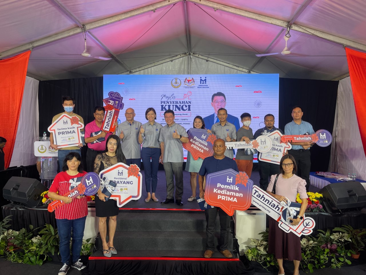 倪可敏:甲峇央家园 怡保最高 “病态房屋工程”竣工