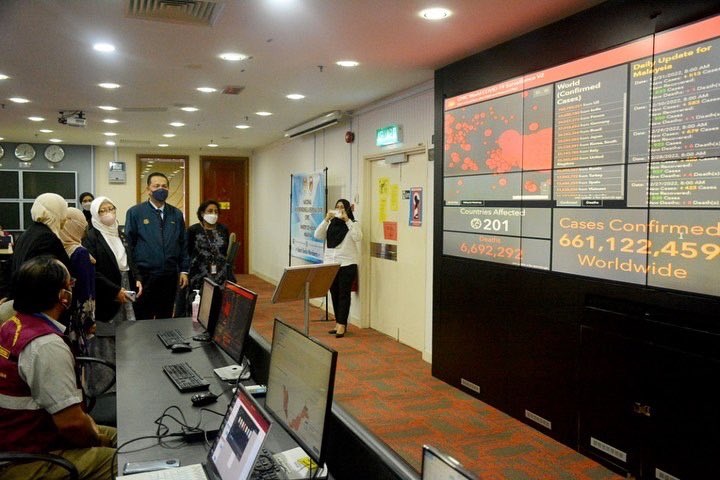 冠病病倒可能增加 卫长巡视全国危机准备及应对中心确保做好准备