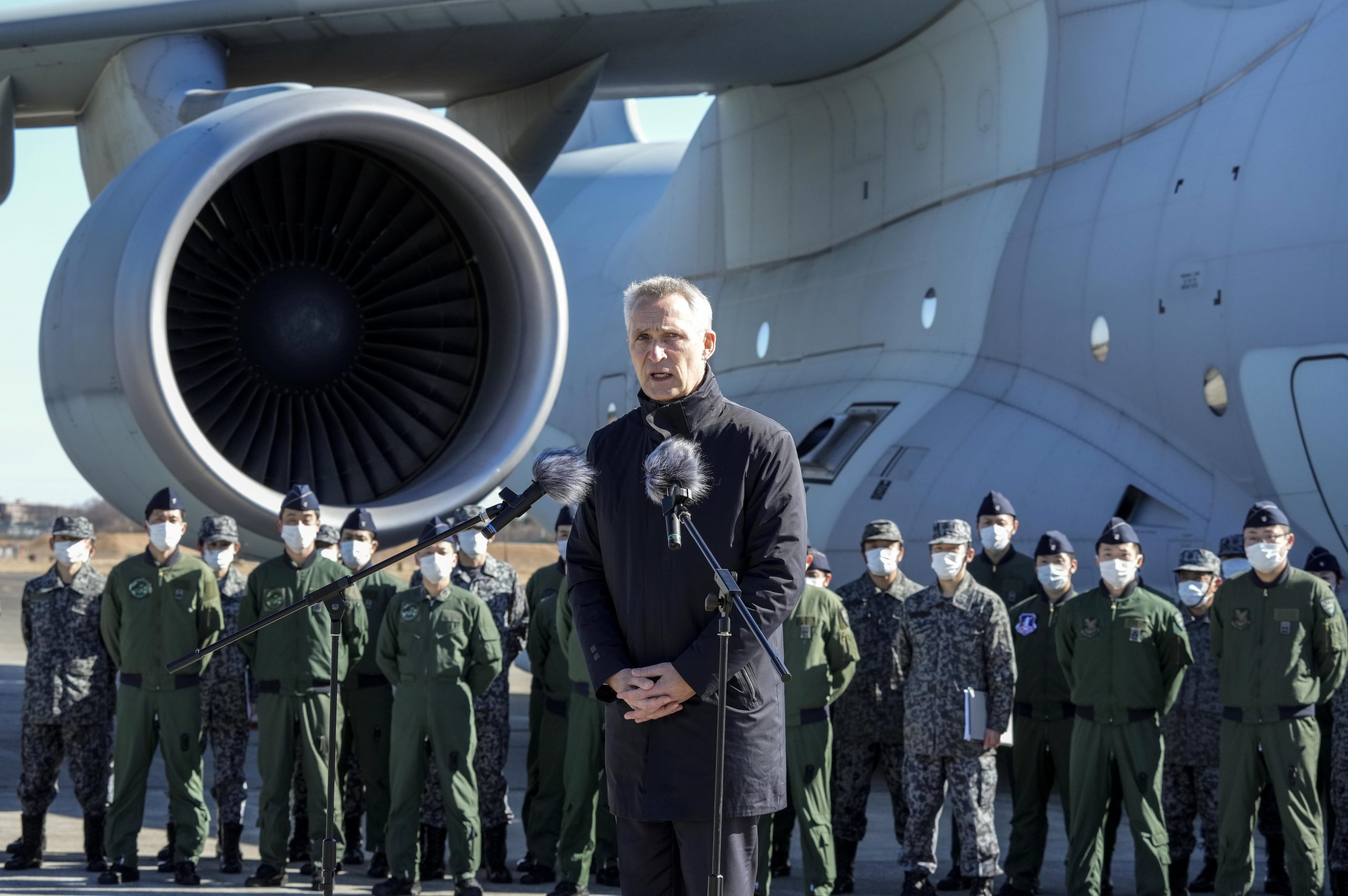 北约秘书长：强化伙伴关系捍卫民主 形容俄乌战事显示各方安全密切相关