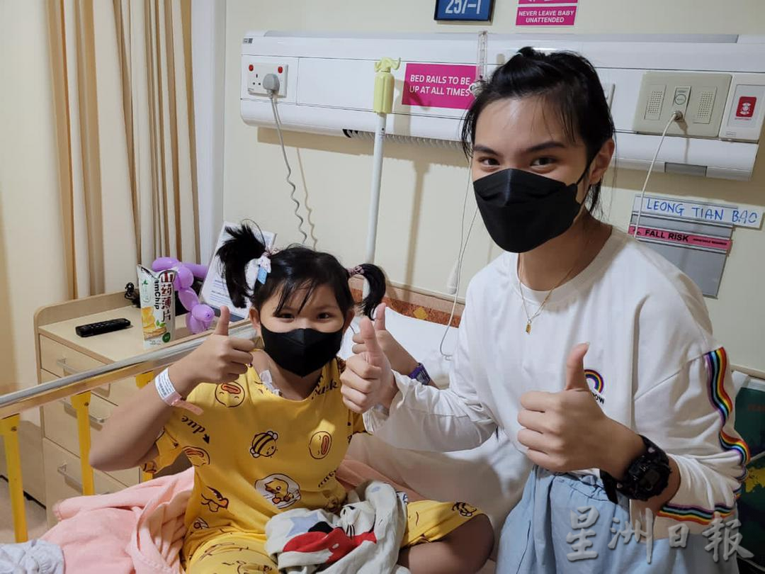 华小女生肿瘤复发 2名姐姐义不容辞照顾小妹妹