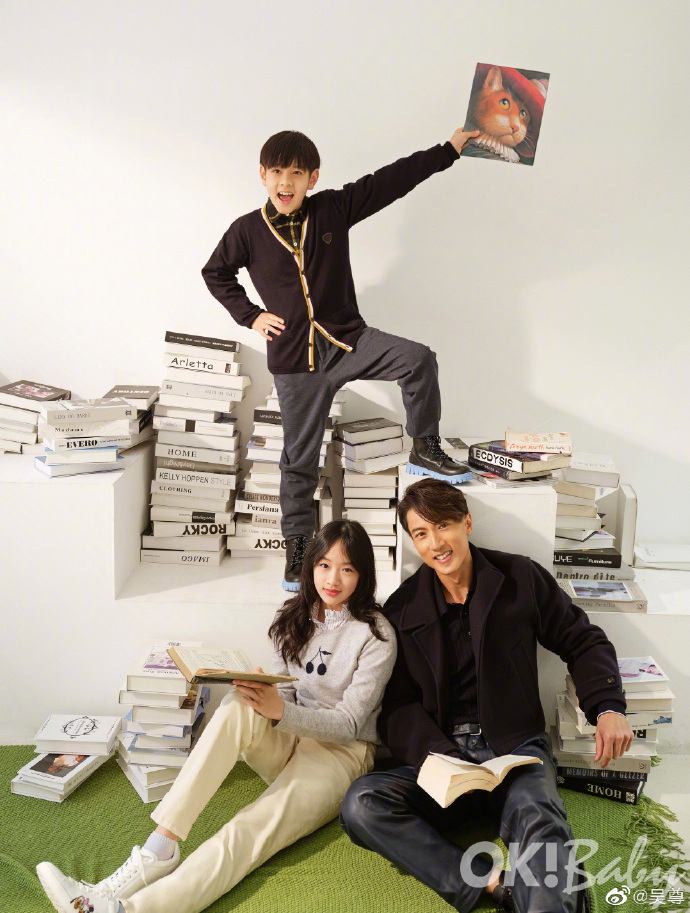 吴尊9岁儿子神复制男神爸 网惊:以后比爸爸帅