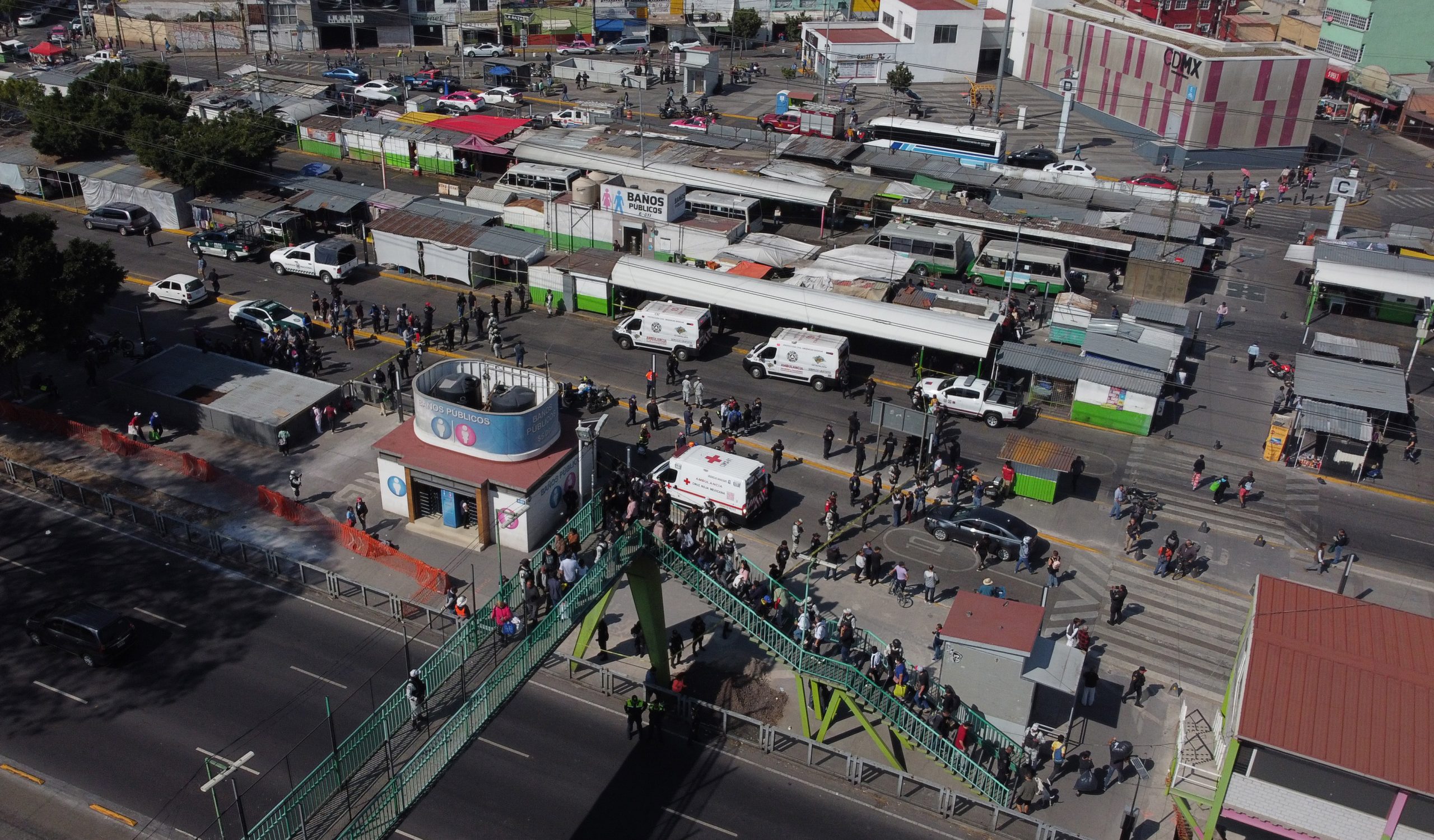 墨西哥地铁隧道中相撞 酿一死57伤