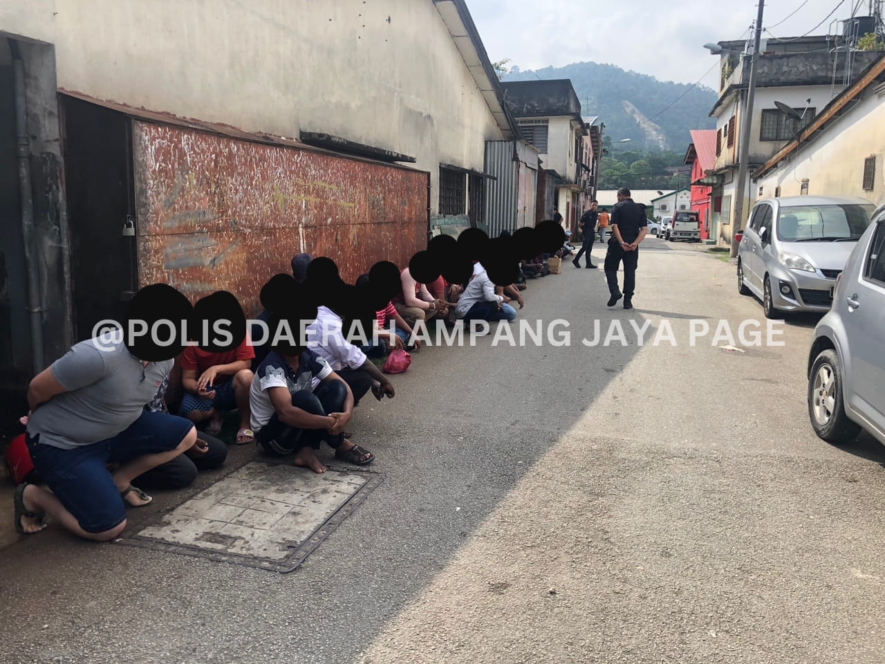 大都会/防新年罪案·安邦警方突击行动 捕11名外劳