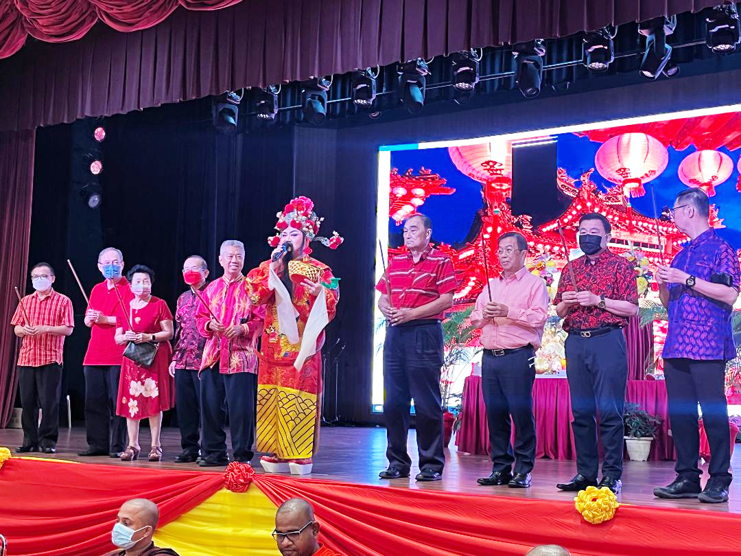 大都会/陈国伟出席天后宫倒数庆典 4图