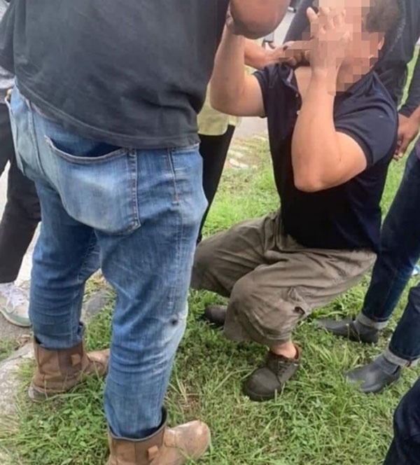 巴生万津公路车祸意外骑摩哆送货员命丧罗厘轮下