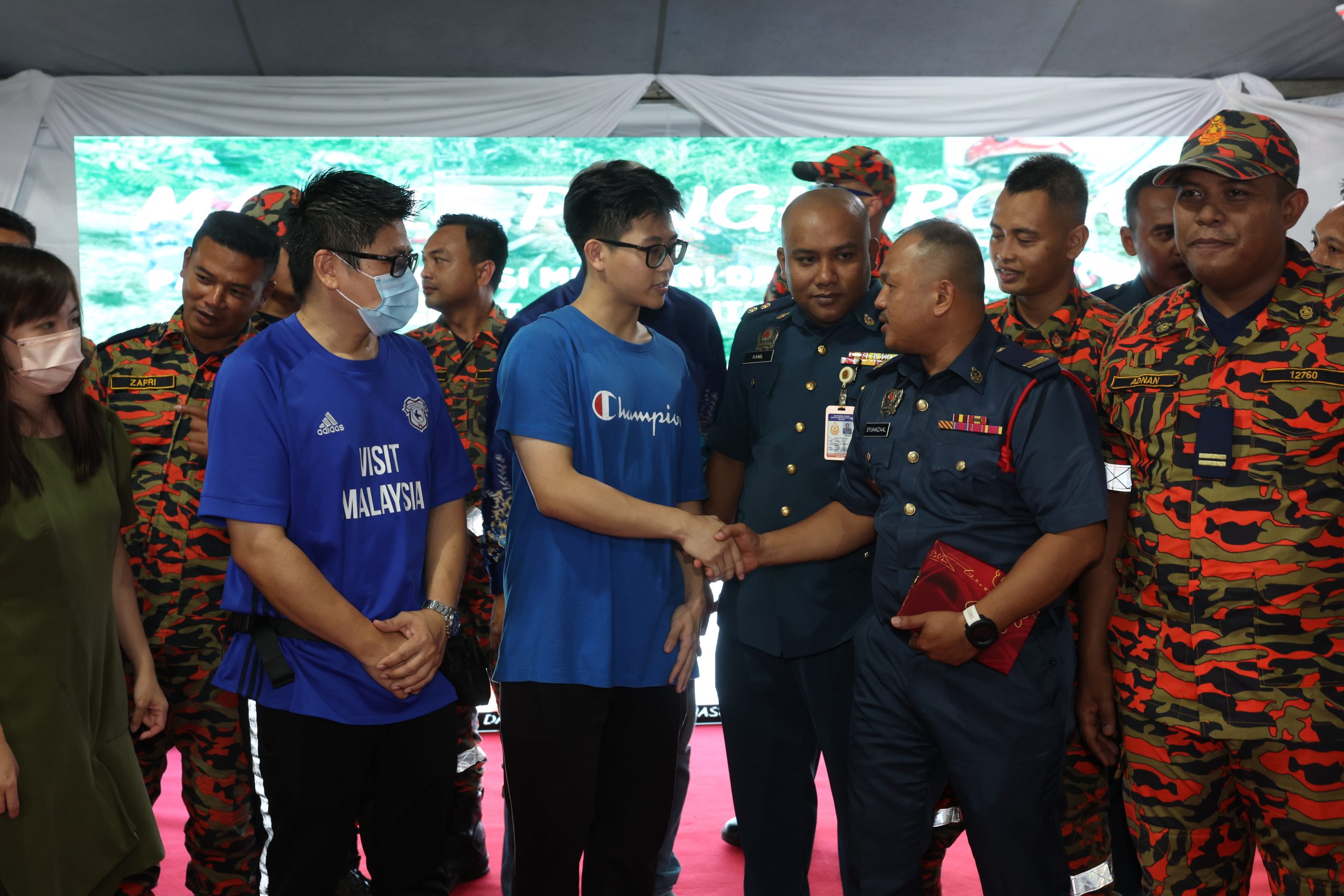 峇冬加里土崩事故的答谢会/家属感谢搜救行动的英雄们