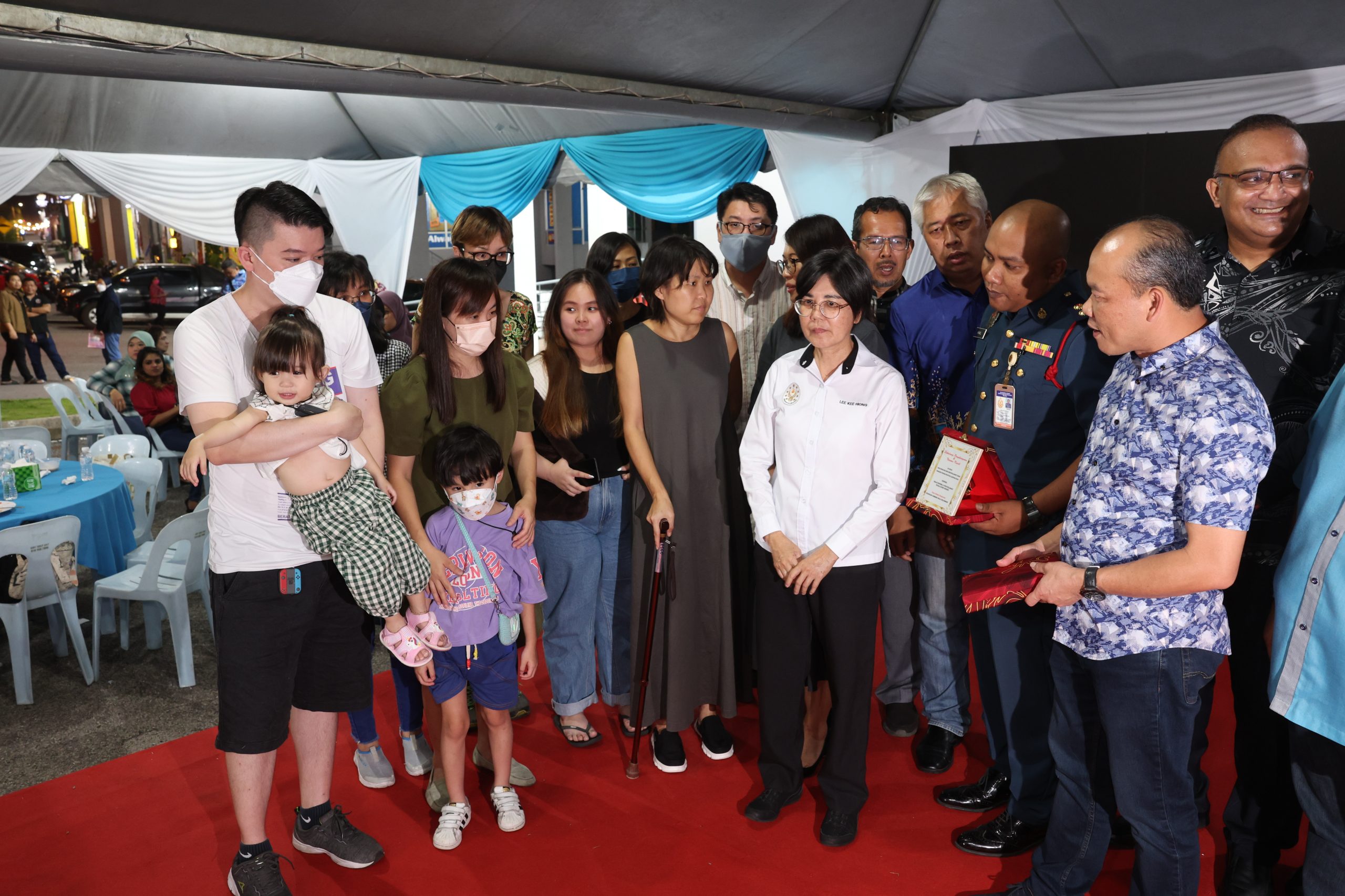 峇冬加里土崩事故的答谢会/家属感谢搜救行动的英雄们