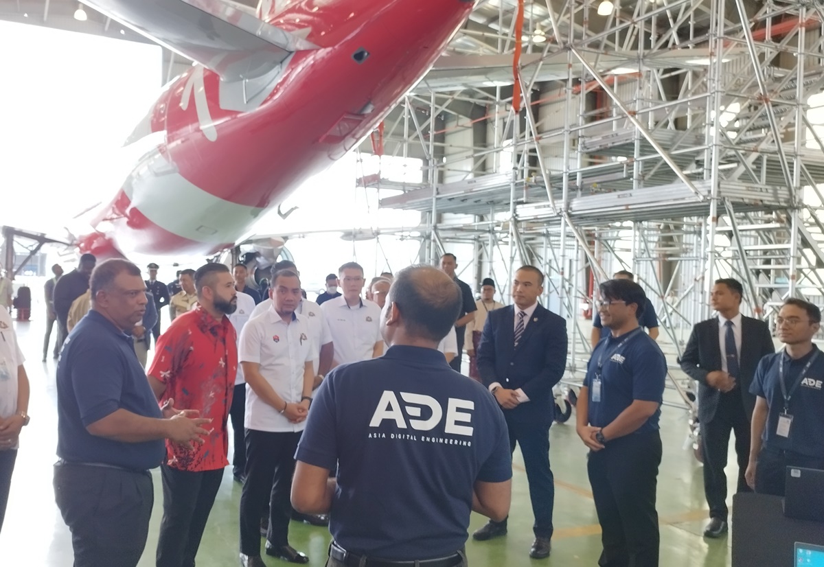 **已签发**柔:第二版头条:马尼斯古玛:士乃国际机场MRO机库设施投入运作,放眼进一步提升提升KLIA设施