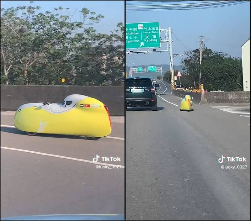 拼盘／“黄色小鸭”西滨直直冲 网惊：移动式神主牌？