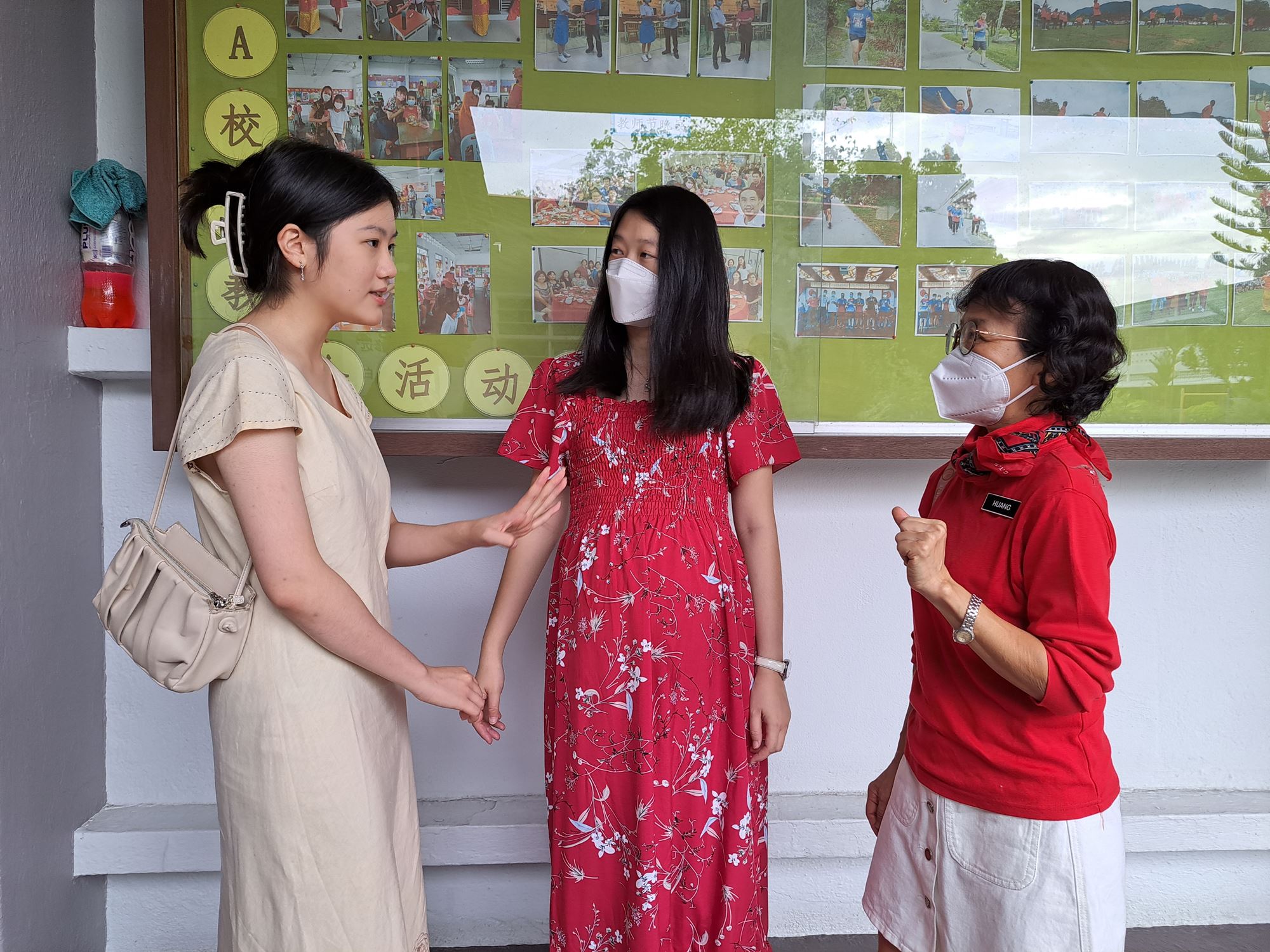 日新A校校友许舜婷研究获奖，鼓励学弟勇于追梦