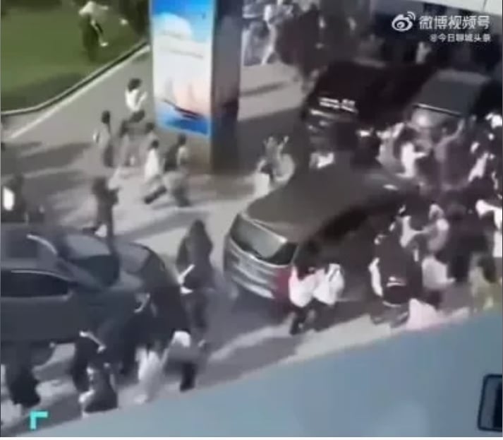 时代少年团粉丝接机破护栏踩草坪 网轰如“丧尸出笼”