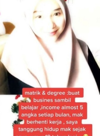 曾因贫穷自卑没安全感  女子半工读月入近万 