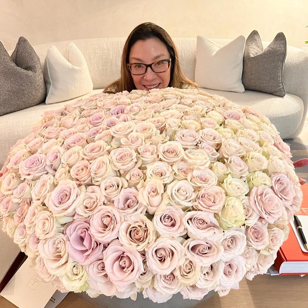 杨紫琼亲谢元首伉俪祝贺 发文缓颊“香港演员”争议	