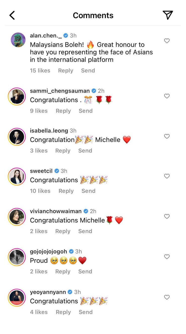 杨紫琼亲谢元首伉俪祝贺 发文缓颊“香港演员”争议	