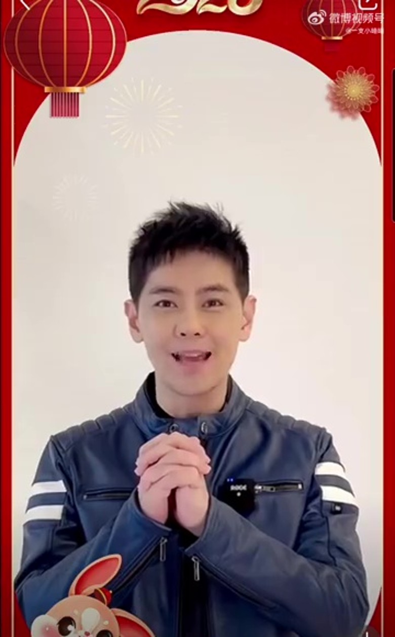 林志颖贺年正面出镜 鼻樑挺直不再