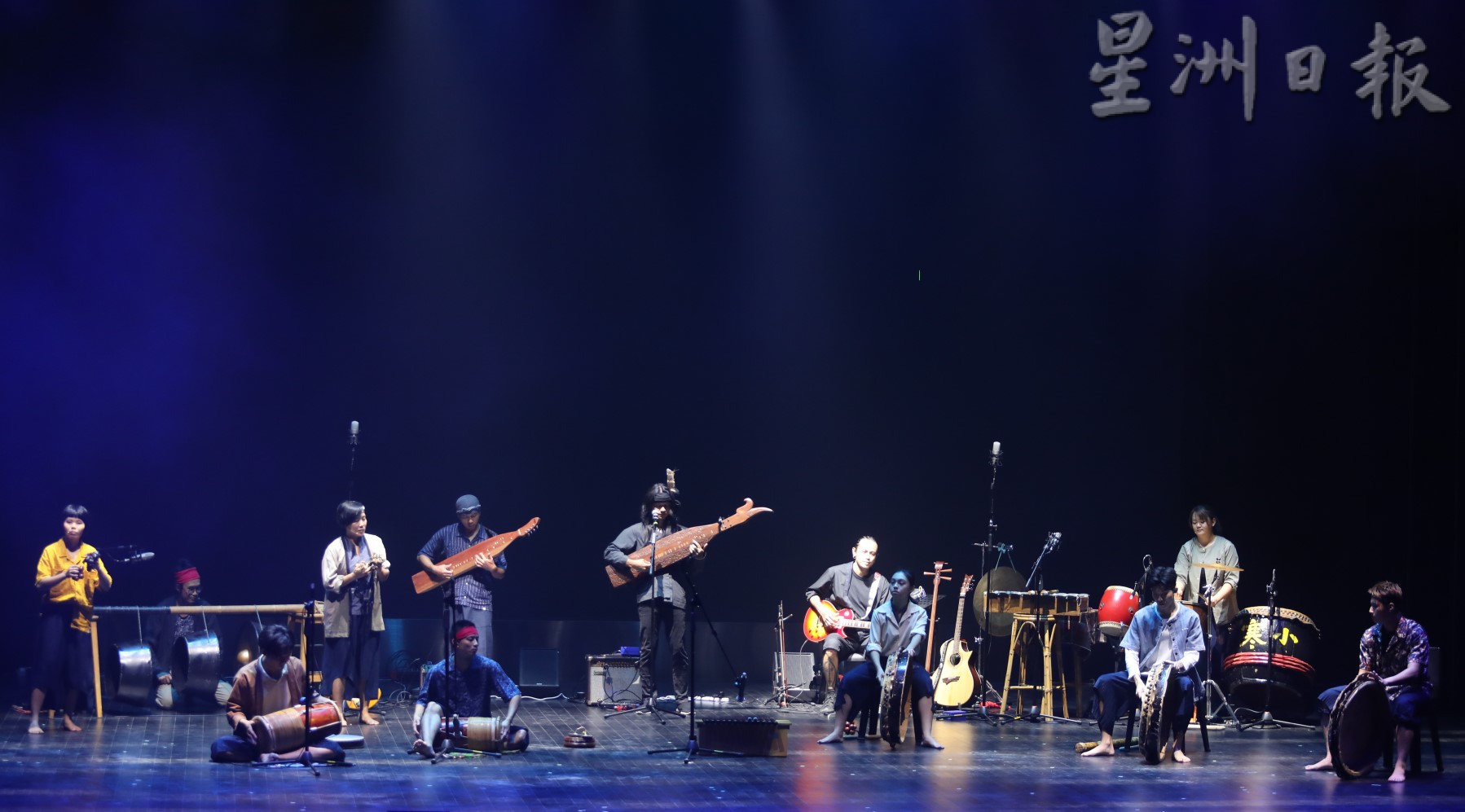 柔：二十四节令鼓首场收费公演“鼓动新山”，鼓动人心！