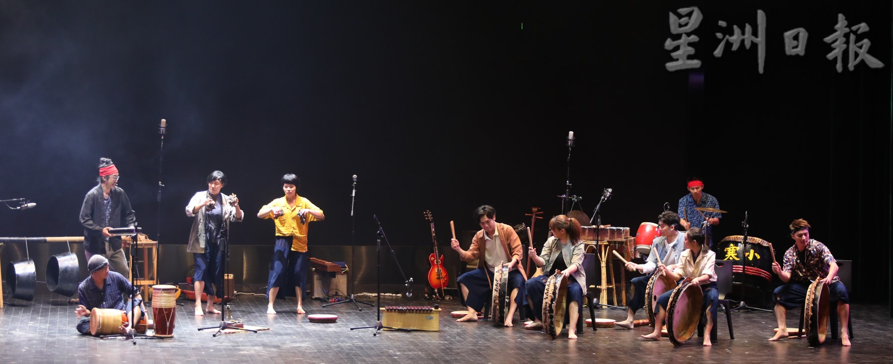 柔：二十四节令鼓首场收费公演“鼓动新山”，鼓动人心！