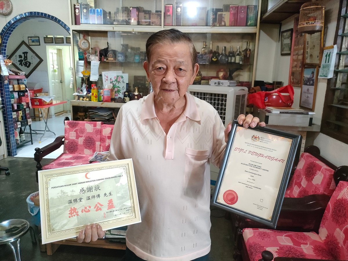 柔：善心美事：（本月25日刋）温锦堂成立慈善基金会，望子孙能继续善行