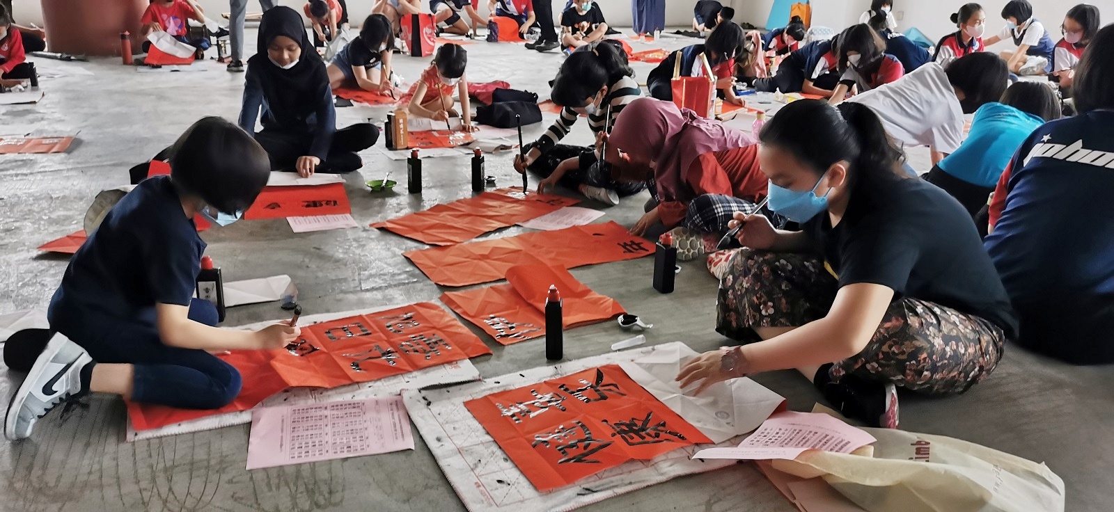 春映边城全柔挥春赛 逾300人参赛场面热