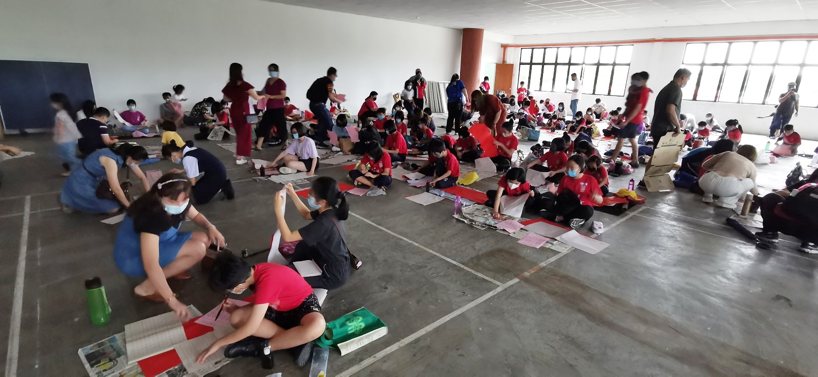 春映边城全柔挥春赛 逾300人参赛场面热