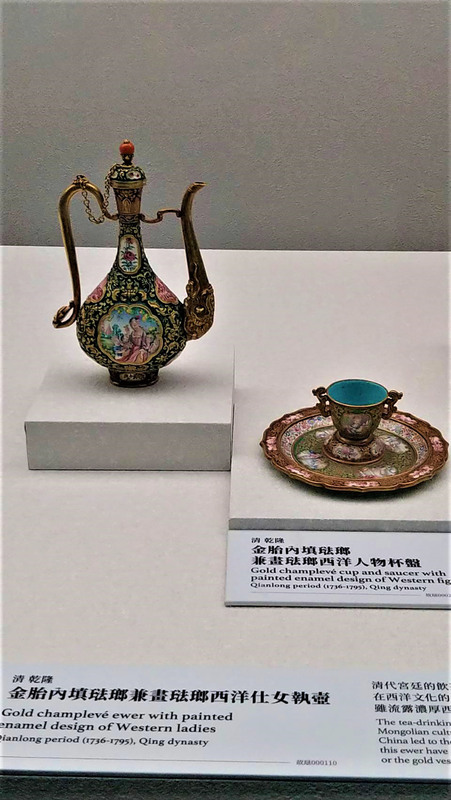 每日一展三图)台北故宫南院谜样景泰蓝特展