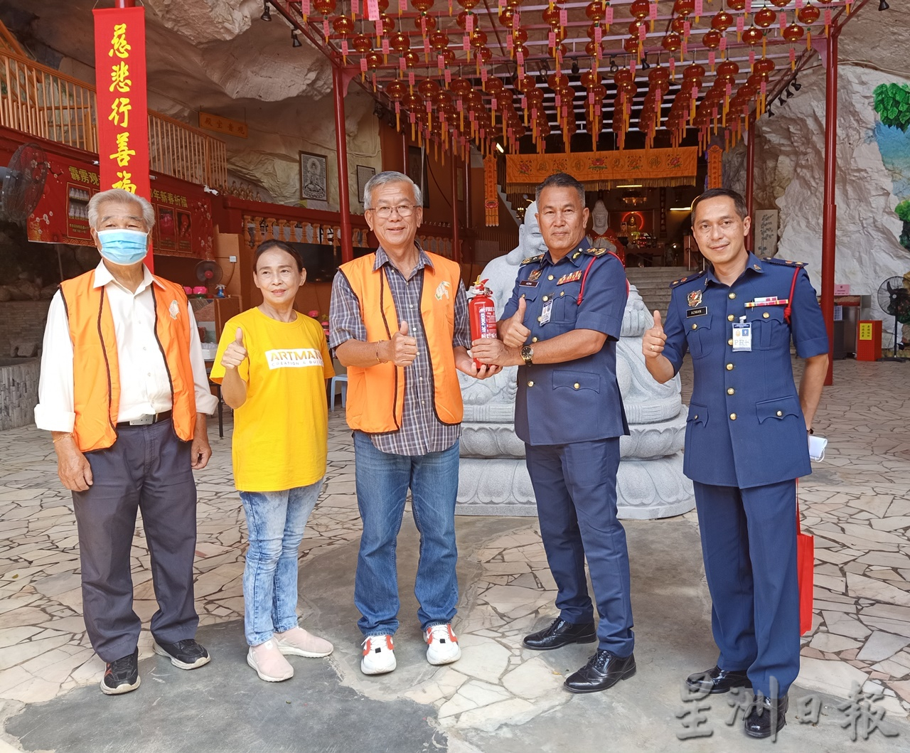 消拯局:确保新春公众安全 检查人潮多之地