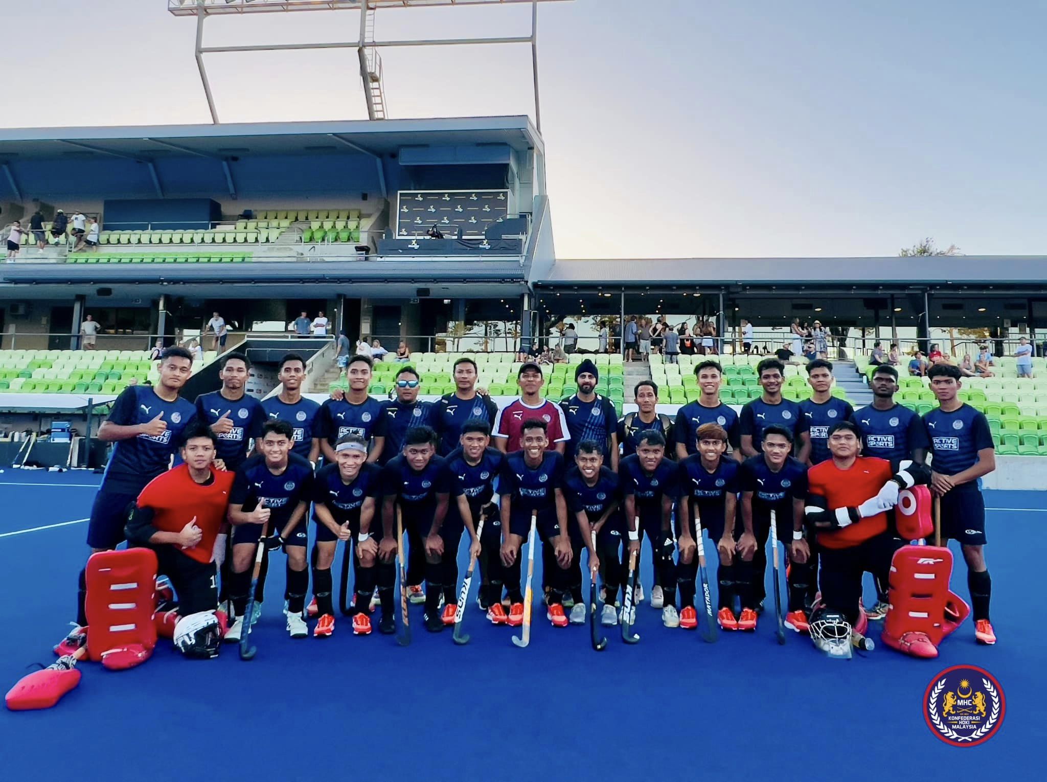 澳洲热身赛5胜1和 大马男钩特别计划队收获丰