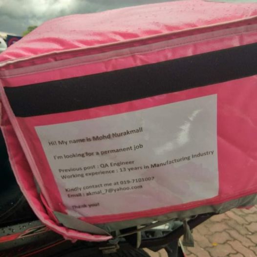 独家|N封求职信无回音 质量工程师送餐包帖求正职