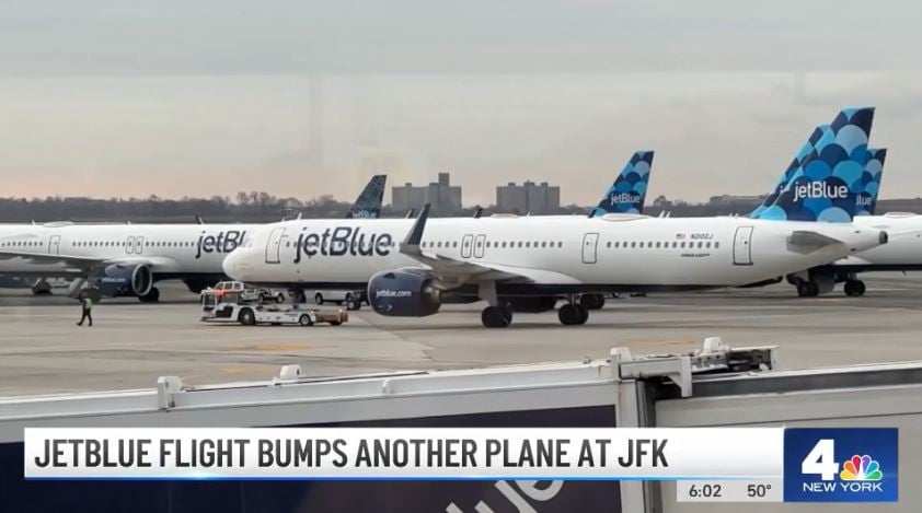 看世界 两飞机惊险错过5天后 纽约机场再肇“撞机”事故