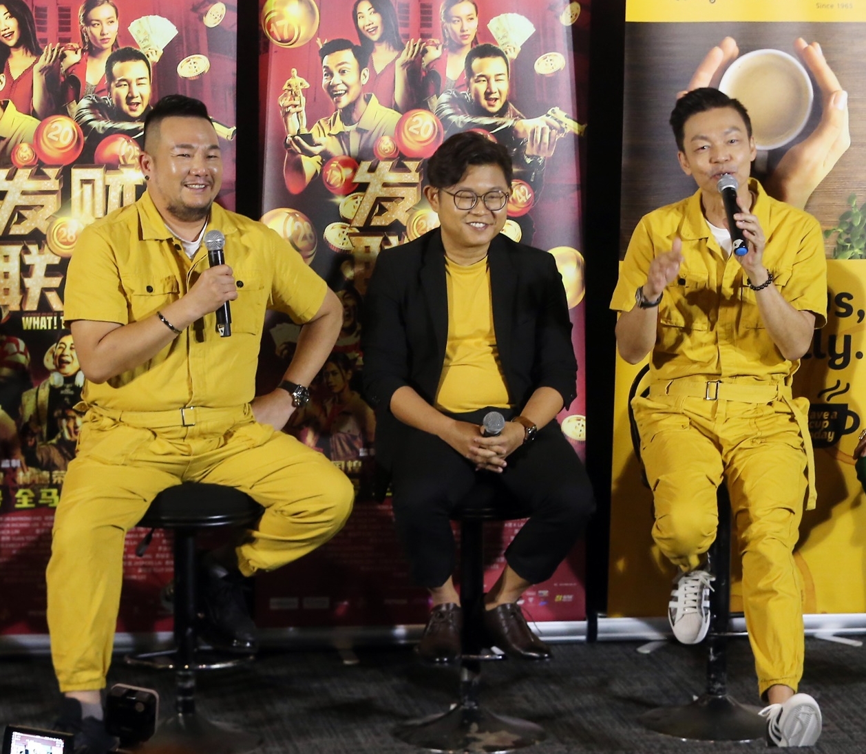 看好《发财联盟》冲破500万 李国煌：带到新加坡台湾绝不丢脸！	