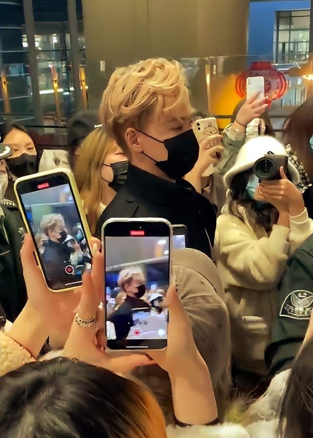 粉丝围堵接机扰乱秩序 余景天被警察推搡惹议