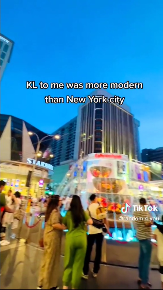 视频 | 美国男子:许多人以为是第三世界国·“吉隆坡比纽约更现代化及安全”