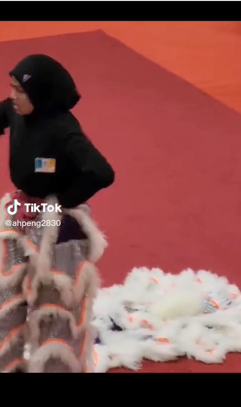 视频 | 马来少女爱上舞狮家人也支持!表现获网民激赞“真正一马精神”