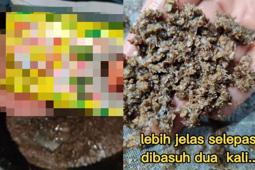 调配参巴味道怪 男子：“峇拉煎块竟有一堆碎贝壳!”