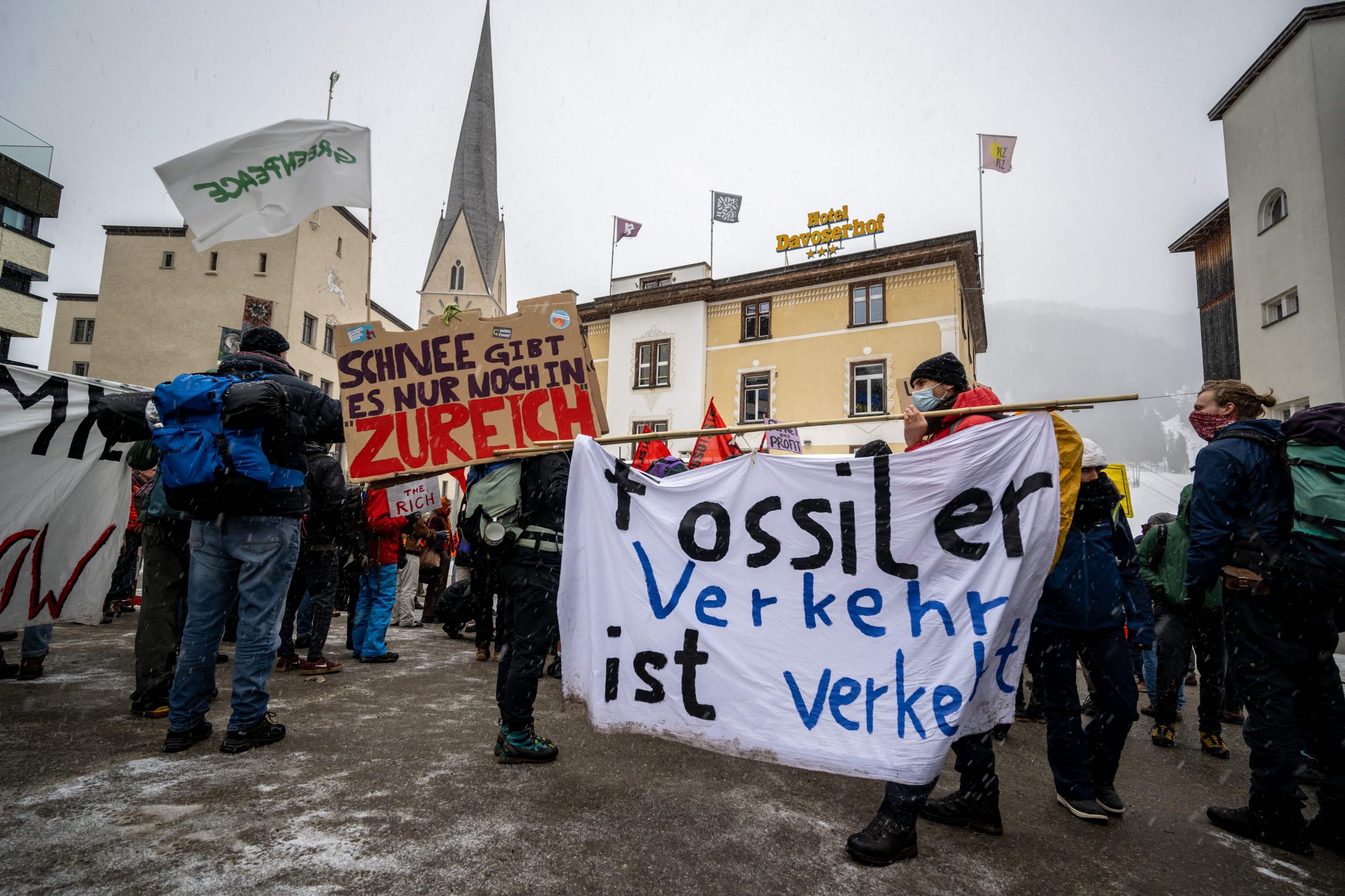 达沃斯世界经济论坛揭幕 G7领袖仅肖尔茨出席