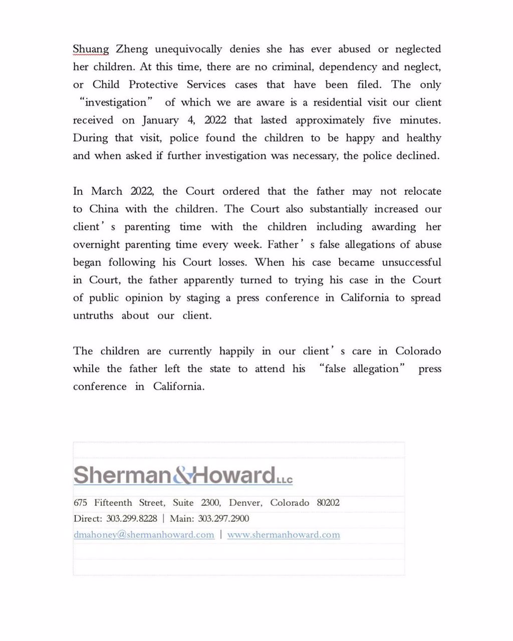 遭孩子爸控诉虐儿 郑爽亮律师函打脸