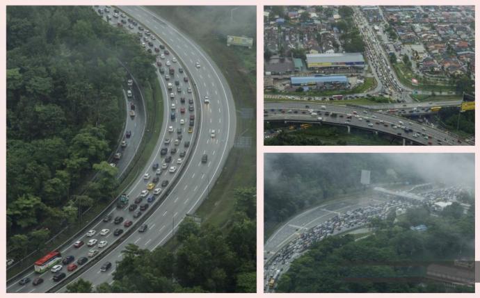 除夕日短短4小时 逾百辆车占紧急车道