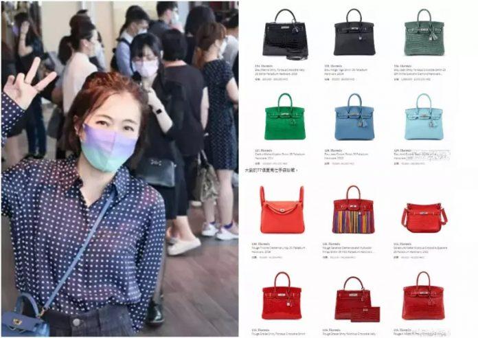 香港富豪刘銮雄拍卖奢侈包包