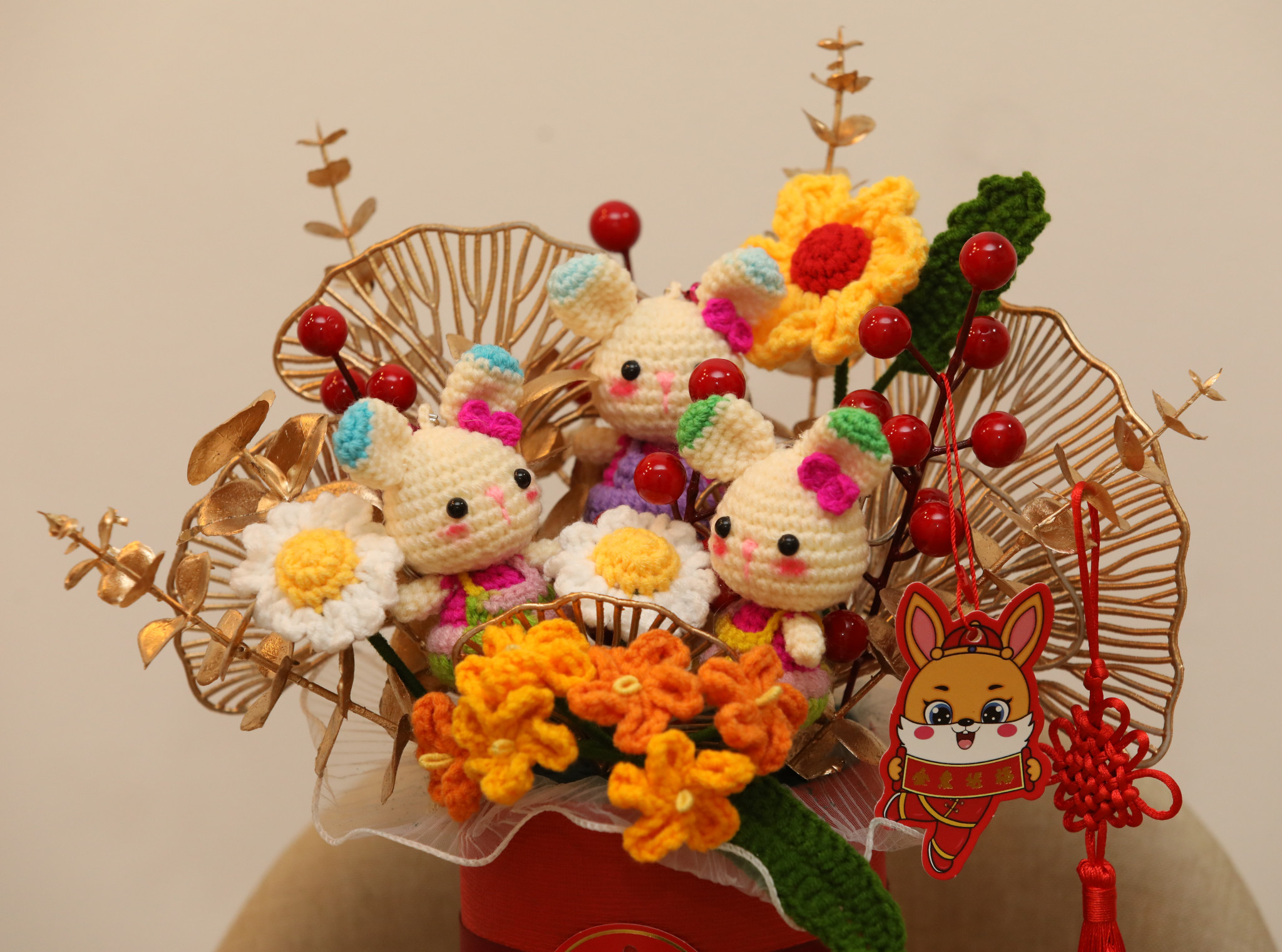 (16日见报)大都会-新年特稿:钩针年宵花