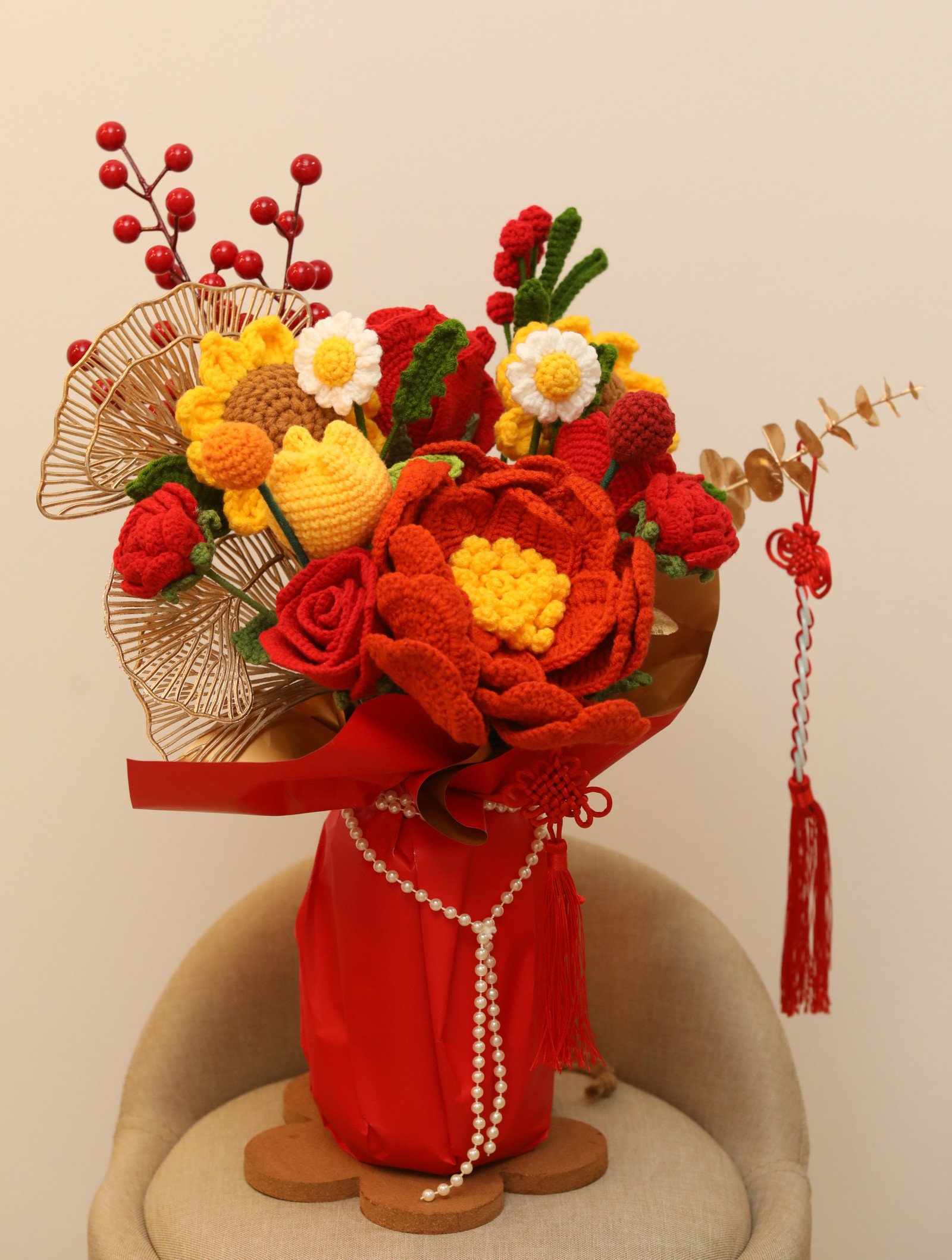 (16日见报)大都会-新年特稿:钩针年宵花