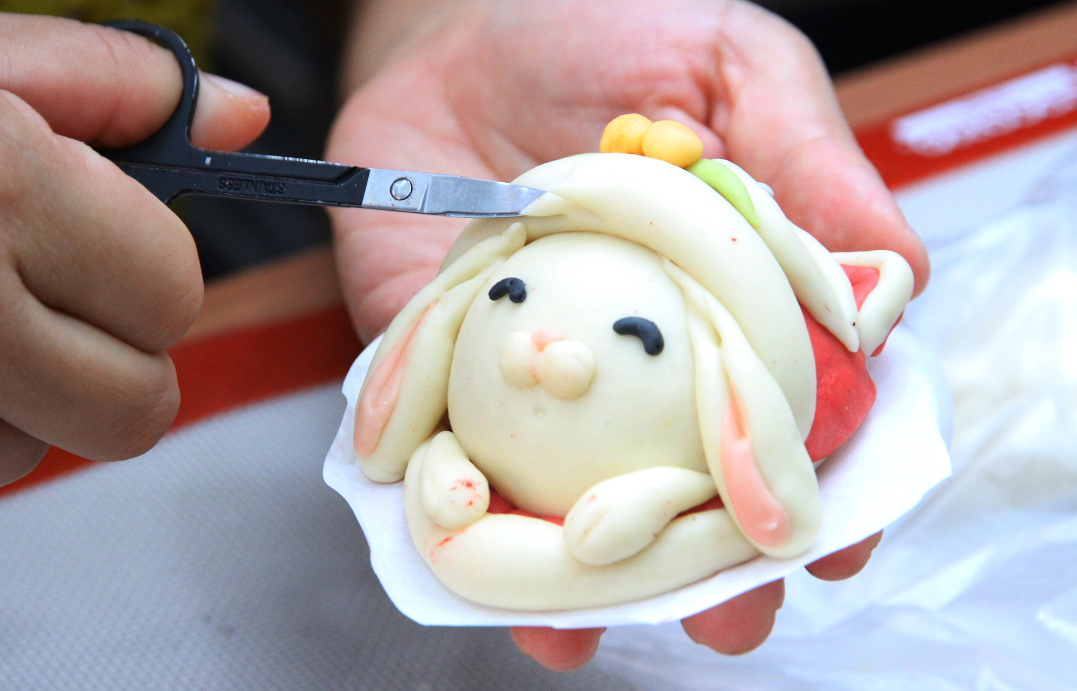 (20日见报)大都会:新年特稿/兔子造型馒头