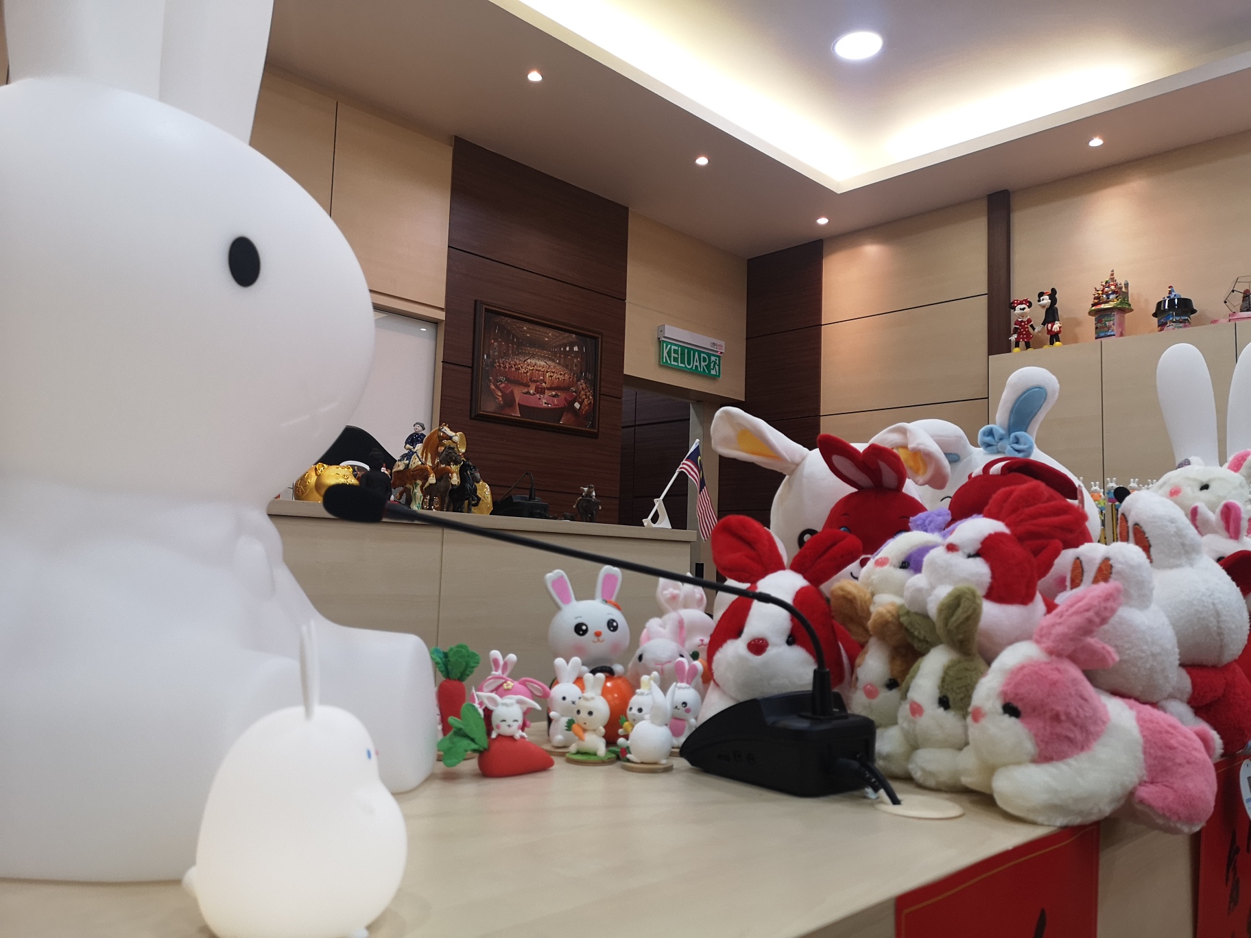 （24日见报）大都会/新年特稿：觉诚法师兔年收藏品