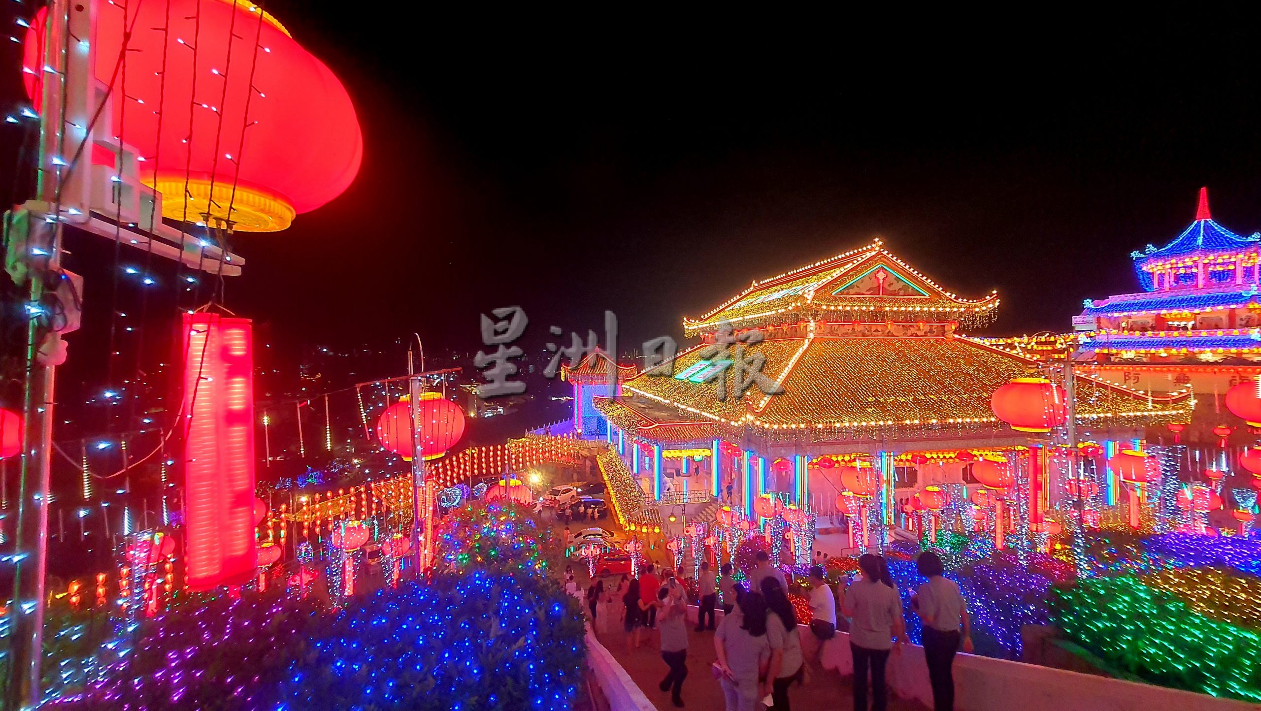 (全国)极乐寺亮灯 宣布将建新医院