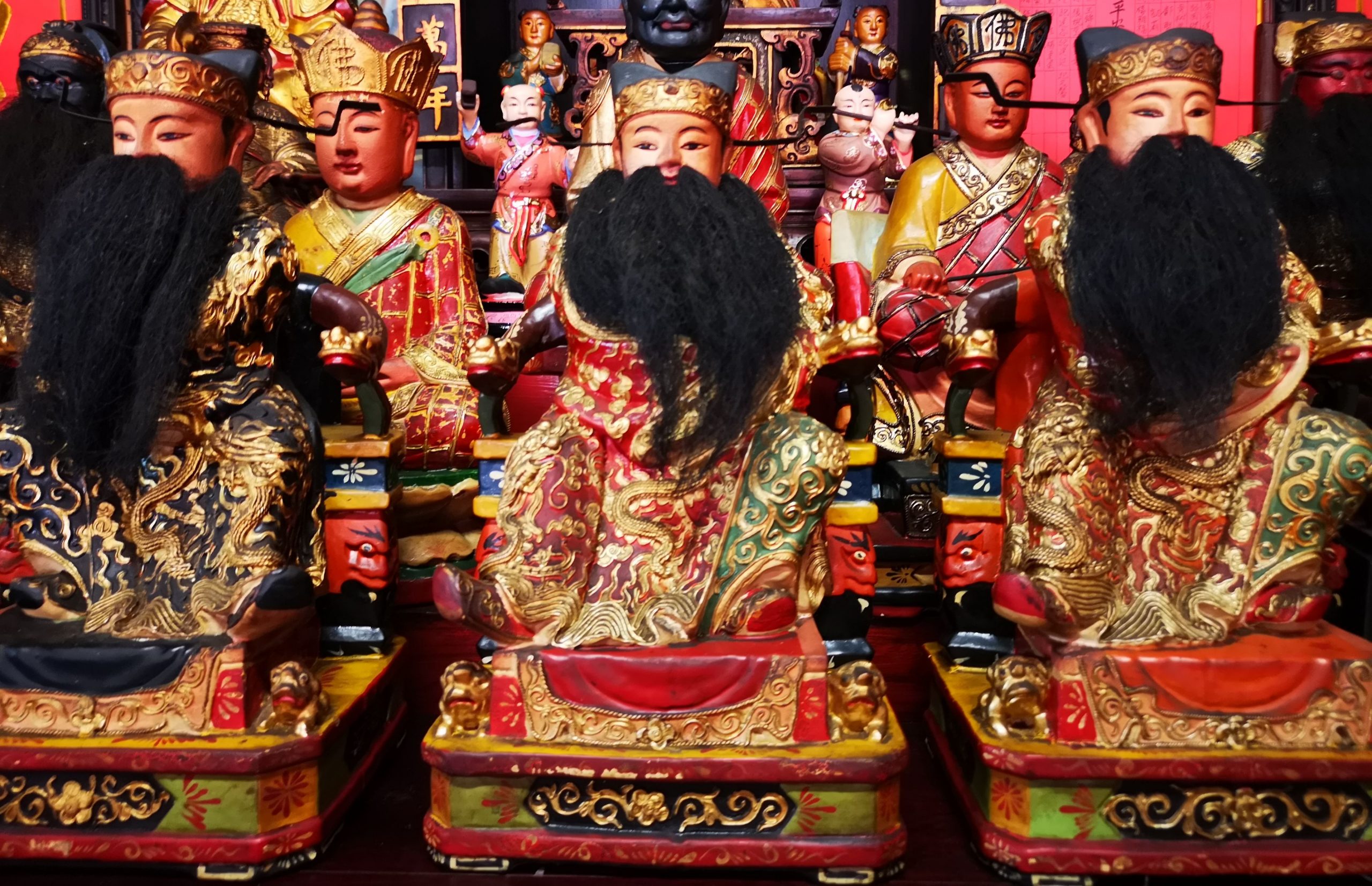 (古城封底主文)《庙堂之旅》估俚街峰山宫 即是神庙,也是文物馆