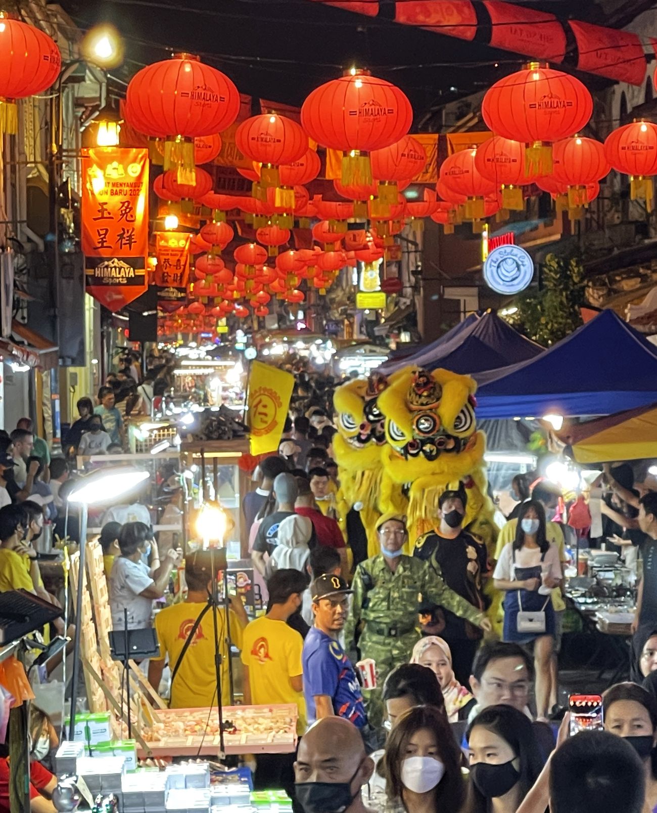 (古城第5版主文)鸡场街灯笼亮起来了!