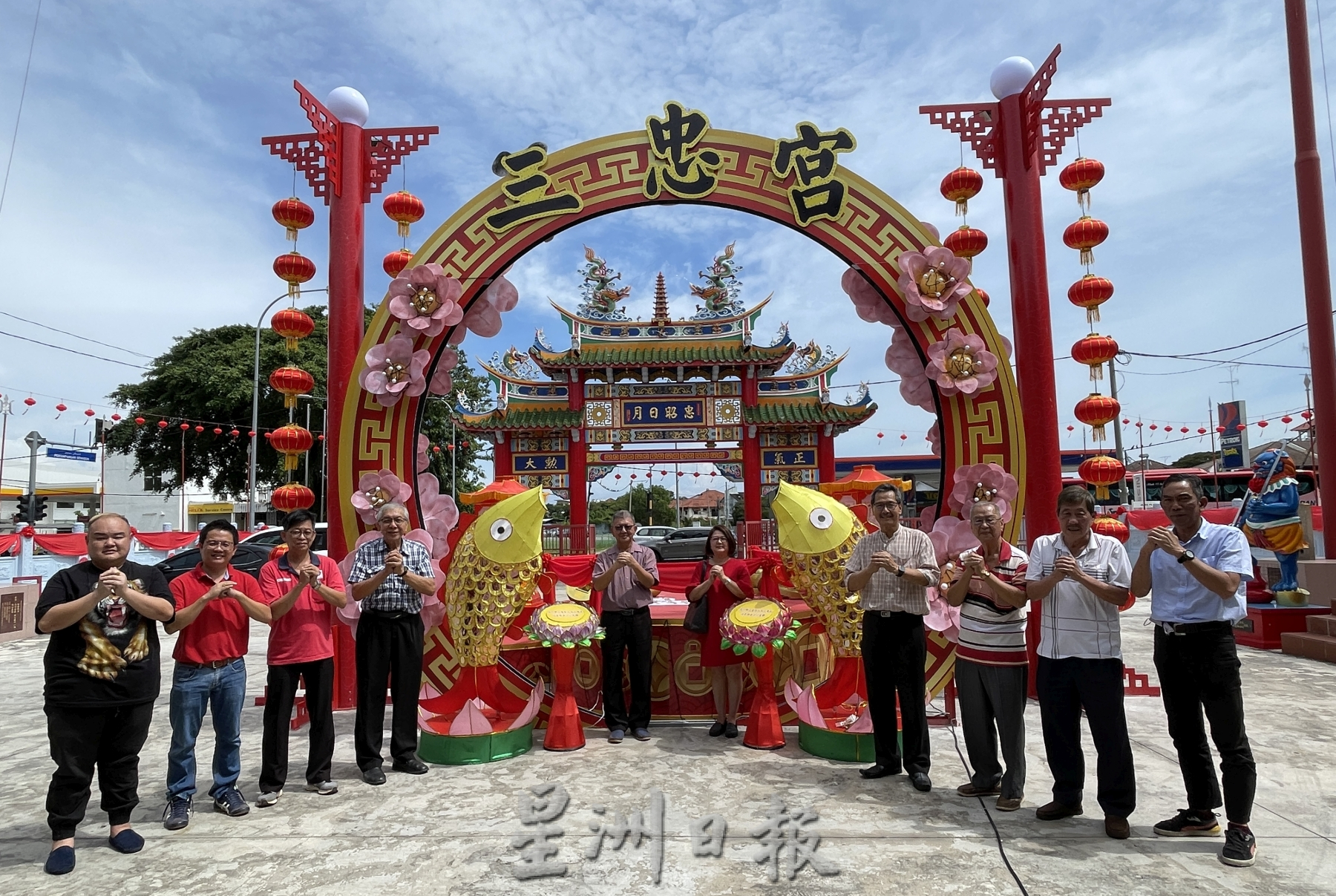 (古城第三版主文)三忠宫大型年景登场·14日起开放至元宵节