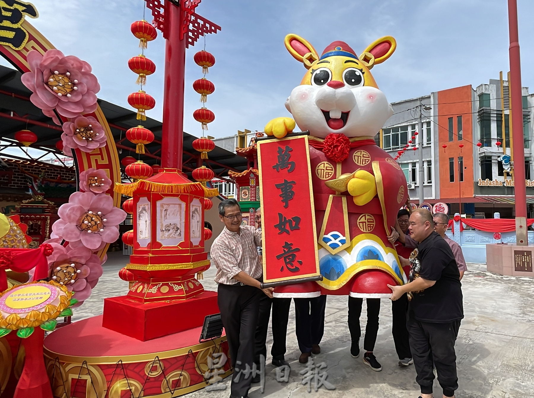 (古城第三版主文)三忠宫大型年景登场·14日起开放至元宵节