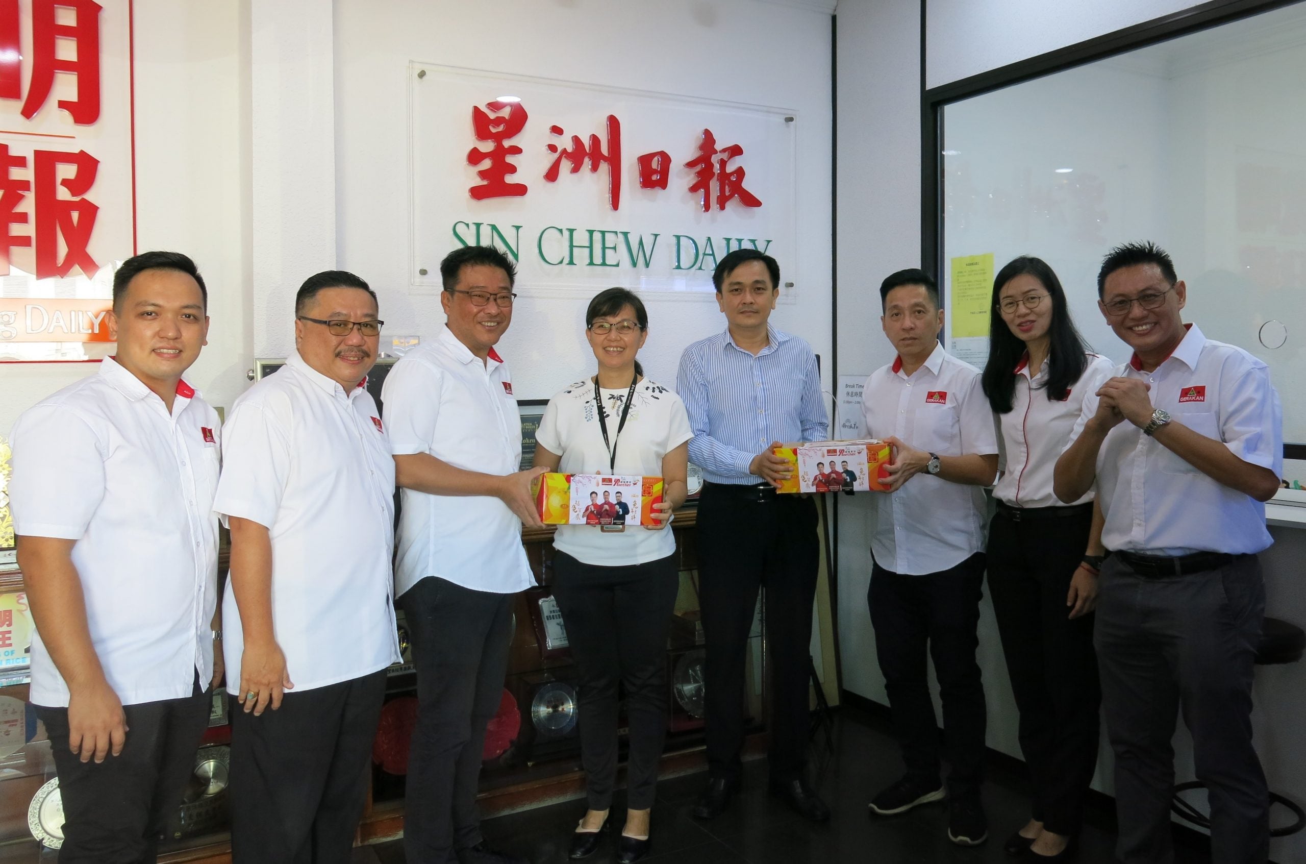 (大北马)主文/槟州民政党到访本报谈州选