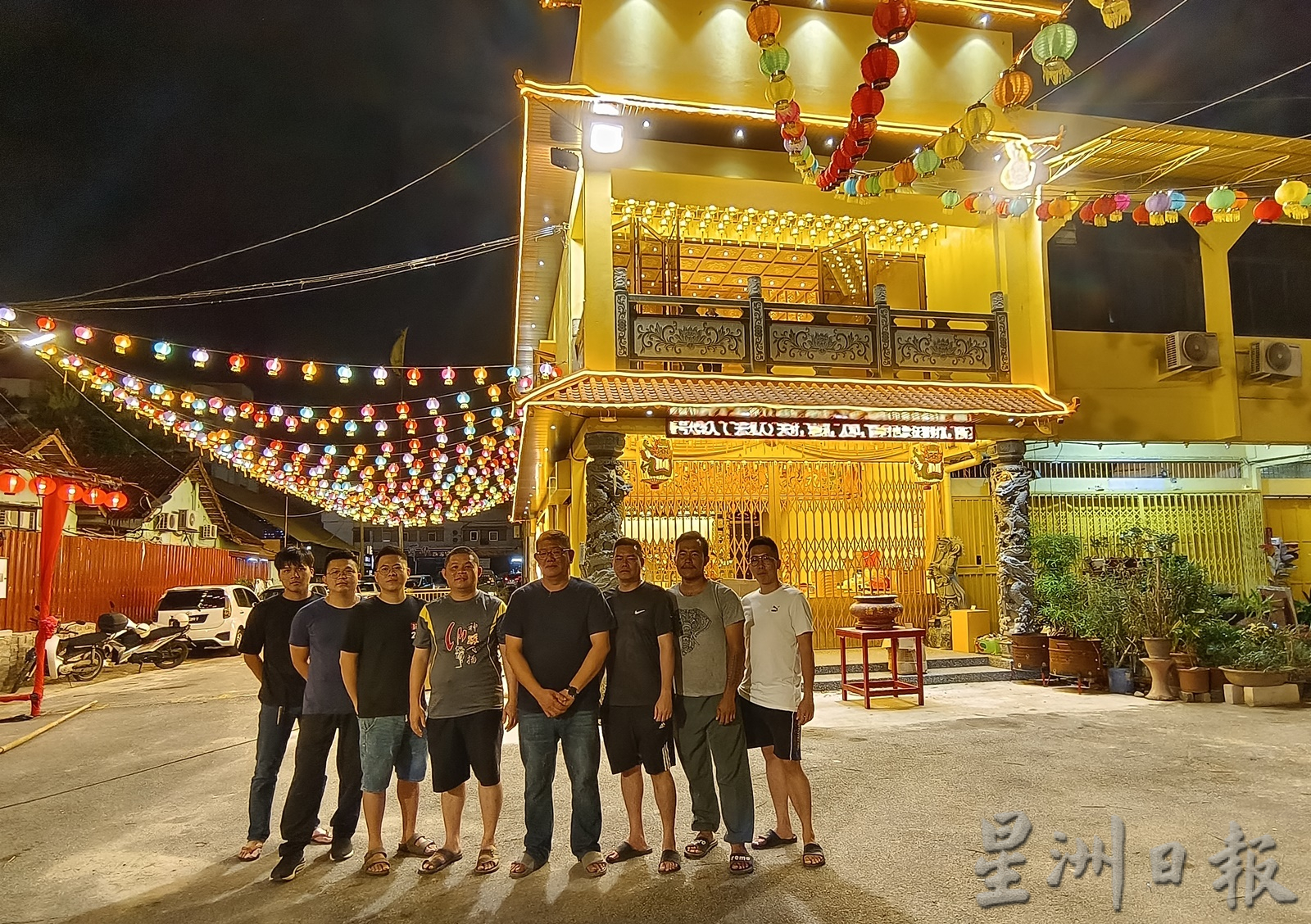 (大北马)亚罗士打斗母宫打造新打卡区,欢迎大家前来打卡。