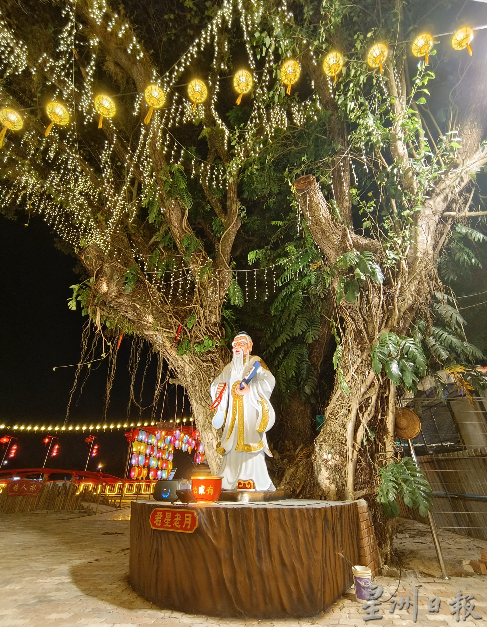 (大北马)亚罗士打斗母宫打造新打卡区,欢迎大家前来打卡。